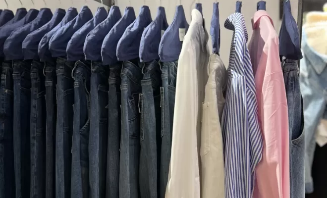Nouvelle collection Jean Blue printemps-été 2025, Toulouse, Boutique Au44
