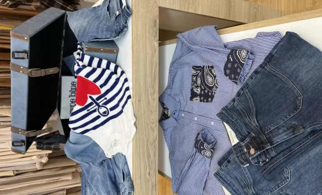 Nouvelle collection Jean Blue printemps-été 2025, Toulouse, Boutique Au44